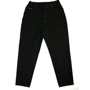 Vintage Lee Ultra High Rise Mom Jeans Black D08